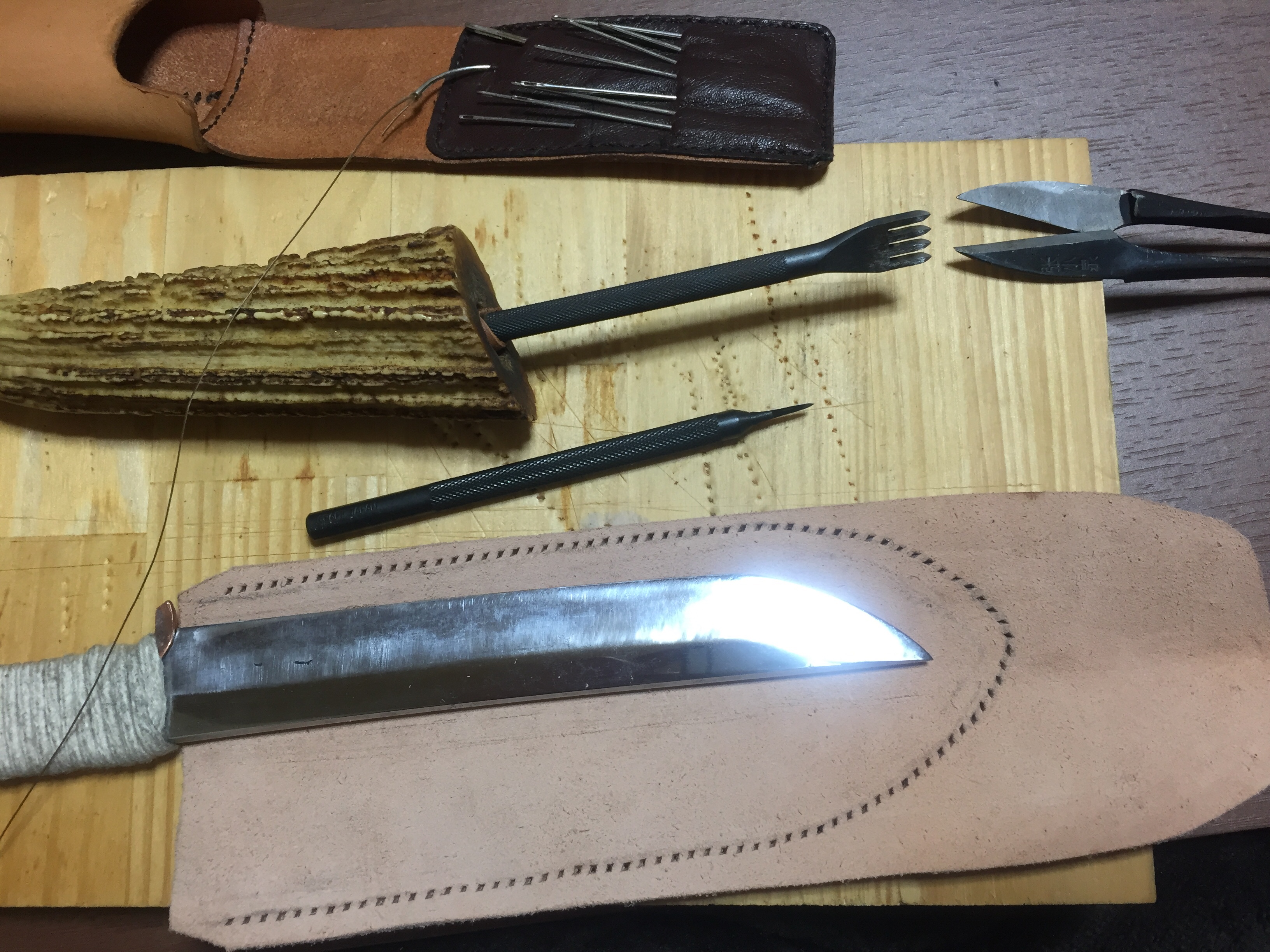 日本刀の残欠をナイフにする – EQ製作所
